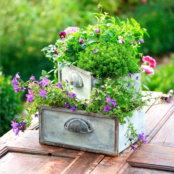 Metallschubladen "Planto"