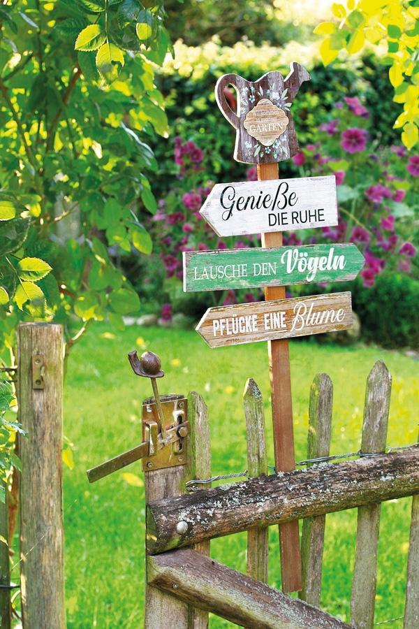 Garten-Wegweiser