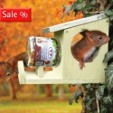 Erdnussbutterhaus für Eichhörnchen
